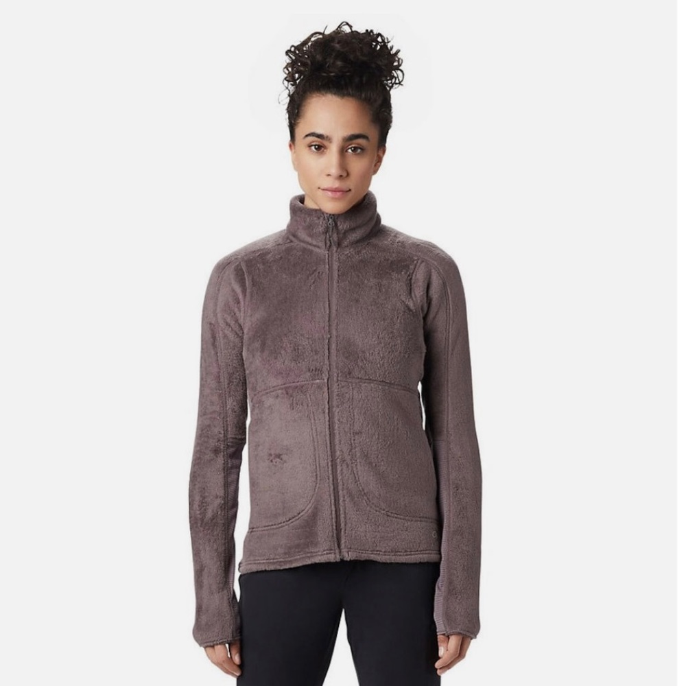 Mountain Hardwear Monkey Fleece Jacket - Women’s Small - Dusty Purple